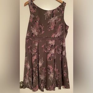 Beautiful plus size floral dress